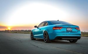 Audi S5 Coupe on Carbon Graphite Vorsteiner Wheels (V-FF 104) 2016 года 